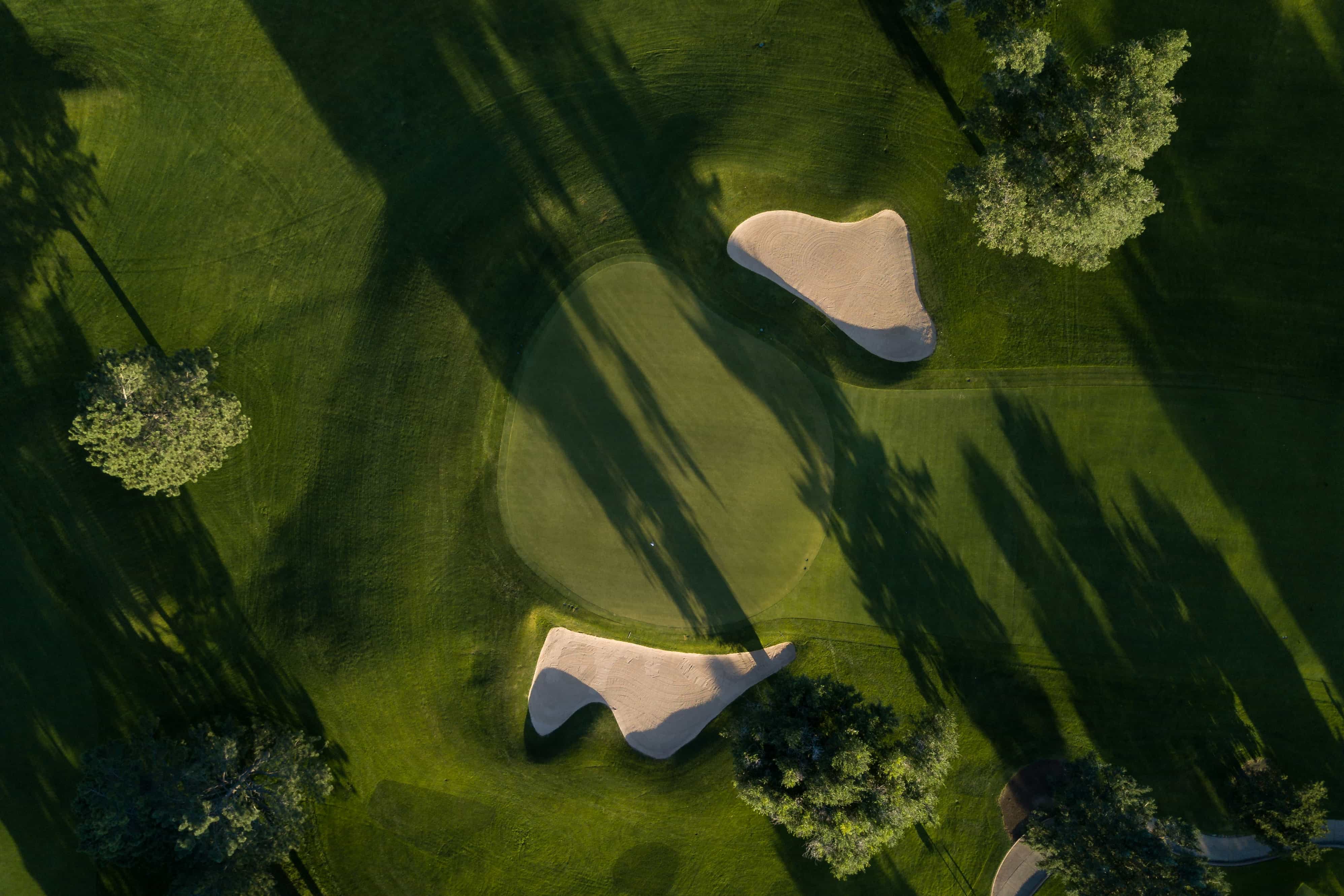 Golf professional photography