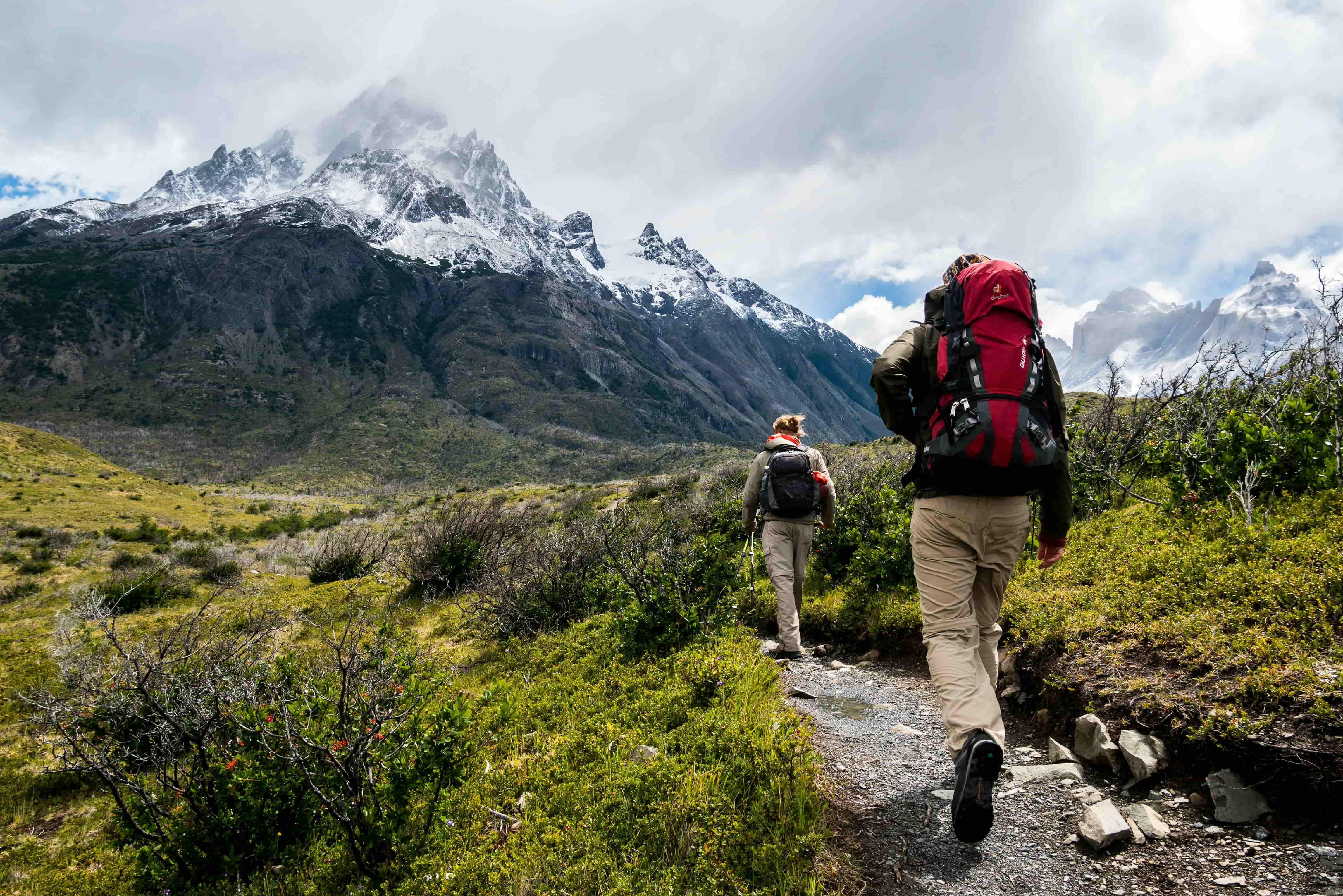 Hiking professional photography